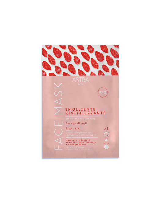 Astra Skincare Face Mask Emolliente Rivitalizzante | RossoLacca