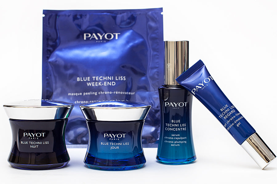 PAYOT Blue Techni Liss  Week-End Maschera In Tessuto Crono-Rigenerante - RossoLaccaStore