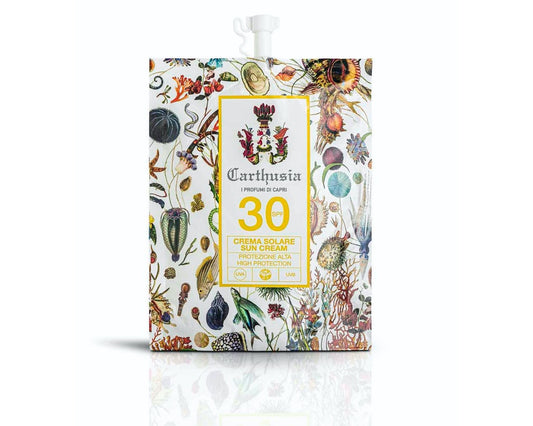 Carthusia A'mmare Crema Solare Spf 30 Viso e Corpo | RossoLacca 