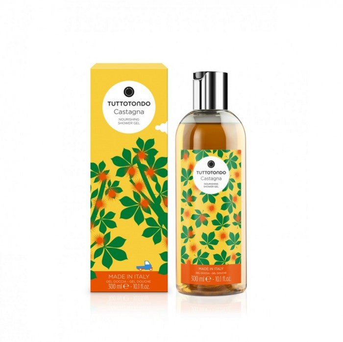Tuttotondo Castagna Gel Doccia Nutriente 300 ml - RossoLaccaStore