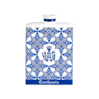 Carthusia Collezione Casa Ceramica Bottiglia Blu + Ricarica Fiori di Capri - RossoLaccaStore
