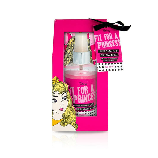 Disney Set Principessa Aurora con Mascherina per Dormire e Spray Cuscino Mad Beauty - RossoLaccaStore