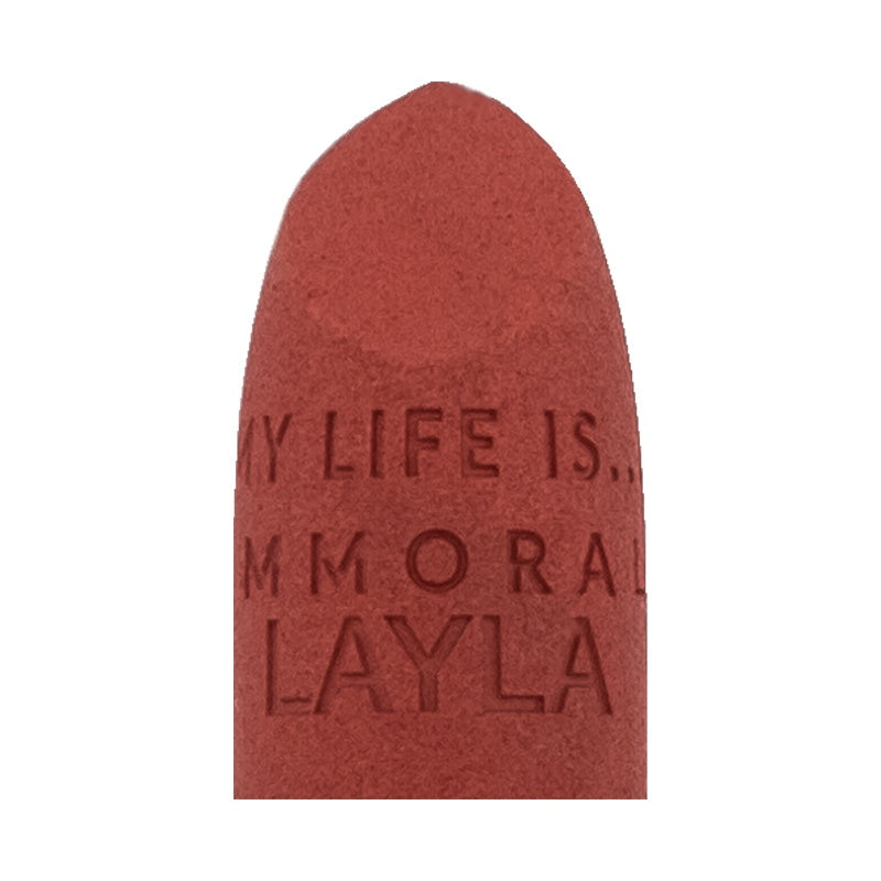 Layla Immoral Mat Lipstick - RossoLaccaStore