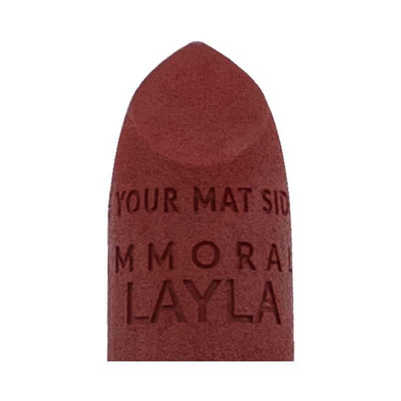 Layla Immoral Mat Lipstick - RossoLaccaStore