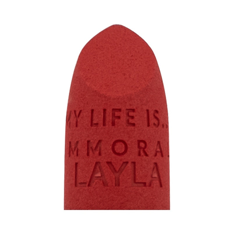 Layla Immoral Mat Lipstick - RossoLaccaStore