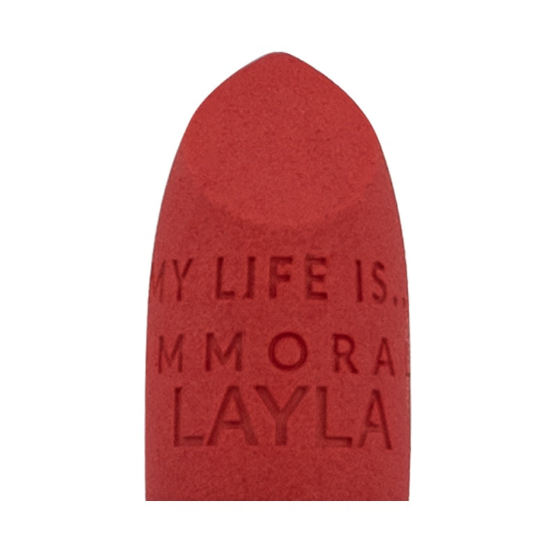 Layla Immoral Mat Lipstick - RossoLaccaStore