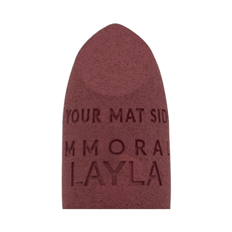 Layla Immoral Mat Lipstick - RossoLaccaStore