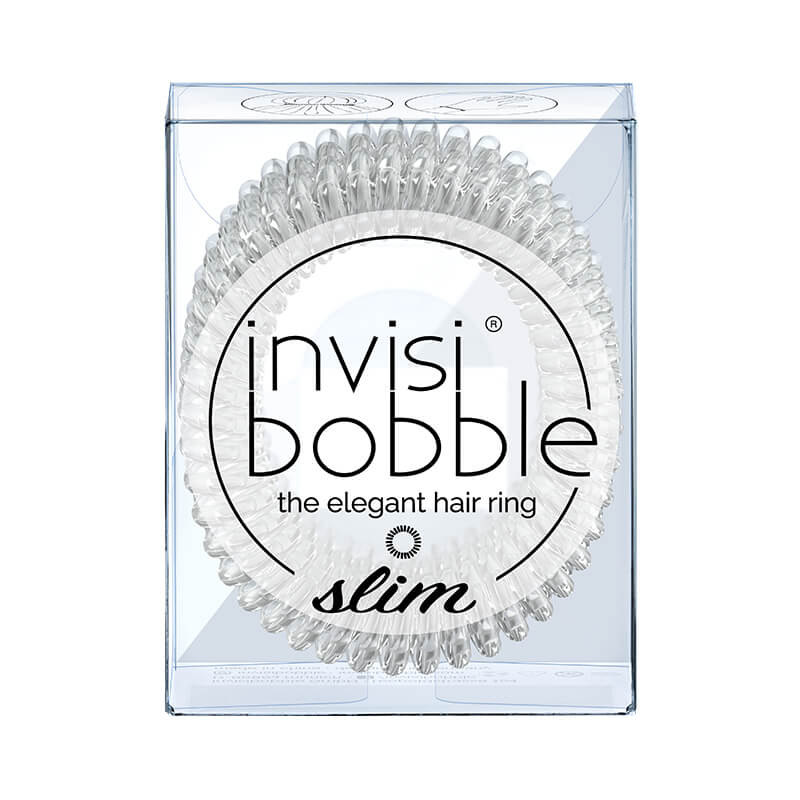 Invisibobble Slim - Elastico Per Capelli in Confezione Da 3pz - RossoLaccaStore