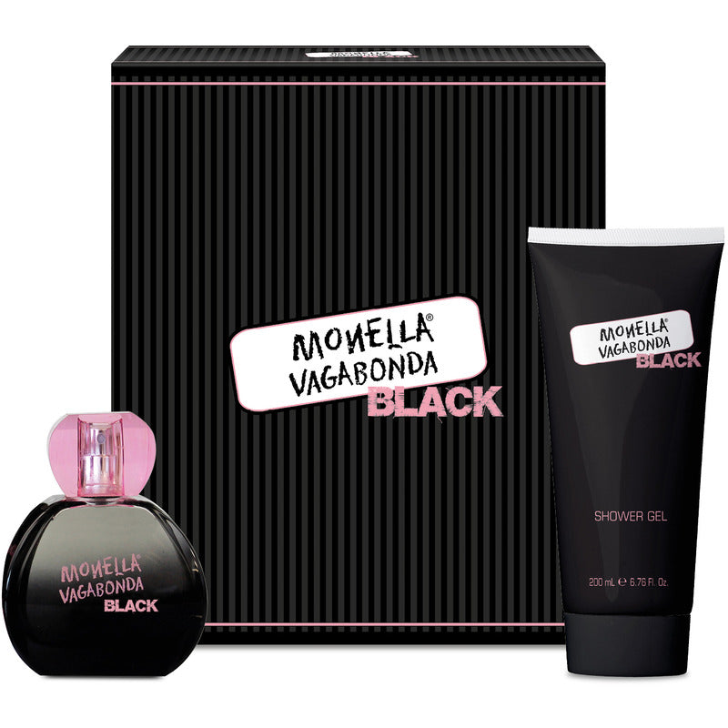 Monella Vagabonda Black Gift Set Eau de Toilette+ Shower Gel | RossoLacca