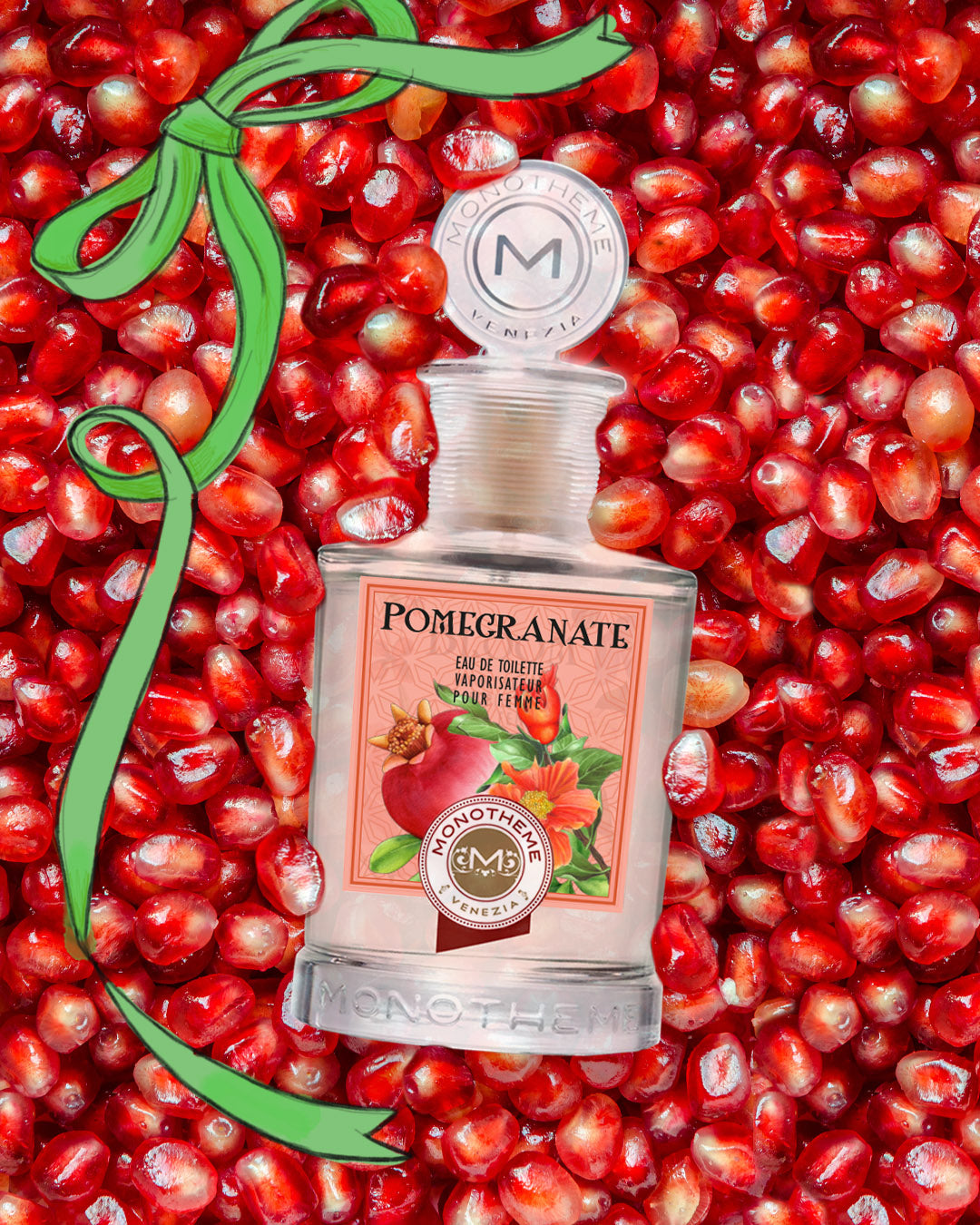 Monotheme Pomegranate Eau de Toilette 100 ml | RossoLacca