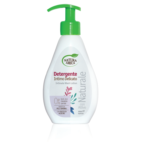 Natura Amica Detergente Intimo Delicato Naturale - RossoLaccaStore