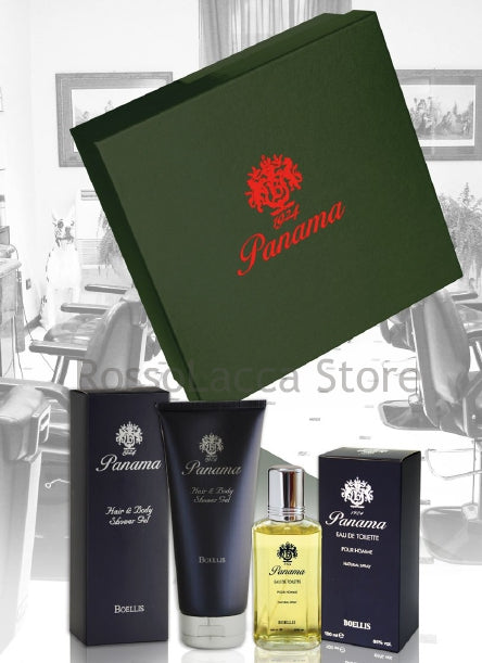 Panama 1924 Pour Homme Set Regalo Eau De Toilette + Shower Gel - RossoLaccaStore