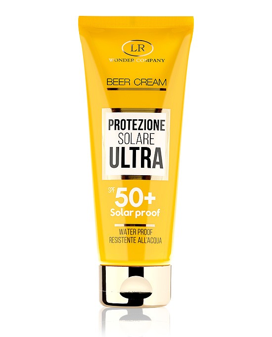 LR Wonder Company Beer Cream Crema Abbronzante Viso e Corpo SPF 50+ - RossoLaccaStore