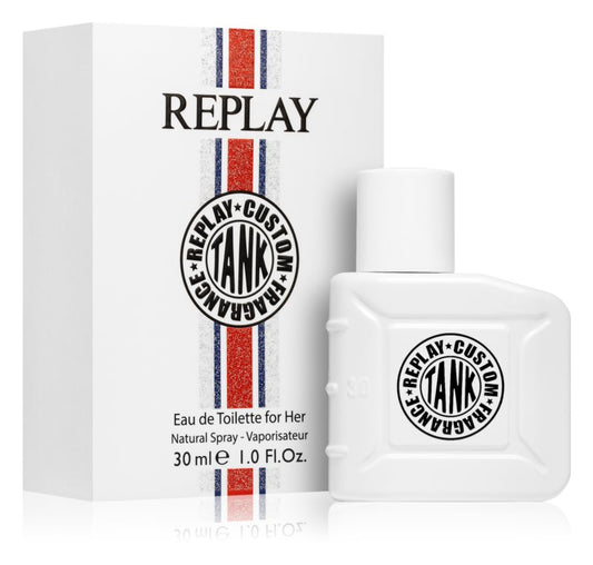 Profumo Replay #Tank Custom For Her EDT 30 ml Prezzo outlet | RossoLacca
