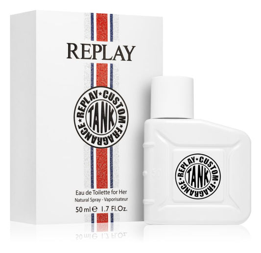 Profumo Replay #Tank Custom For Him EDT 50 ml Prezzo outlet | RossoLacca