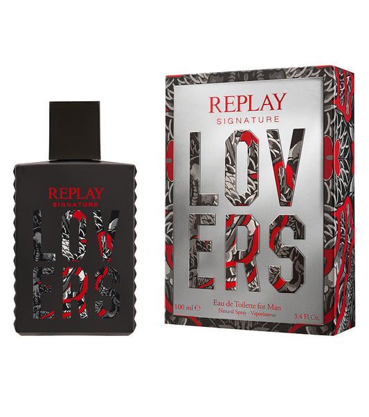 Replay Signature Lovers for Man Eau de Toilette | RossoLaccaStore