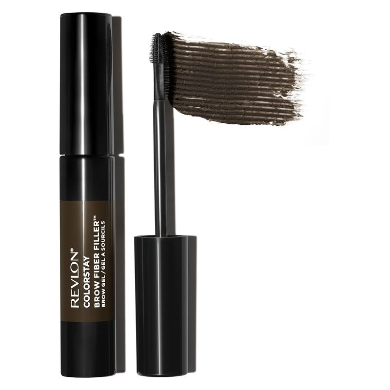 Revlon Colorstay Brow Fiber Filler Mascara Sopracciglia scuro | RossoLacca
