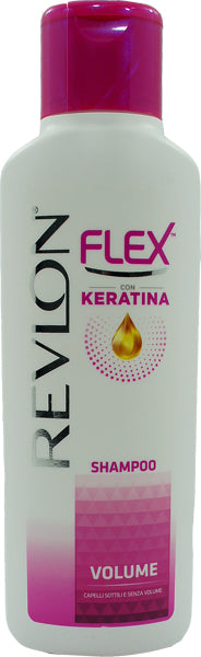 Revlon Flex Keratina Shampoo Volumizzante - 400 ml - RossoLaccaStore