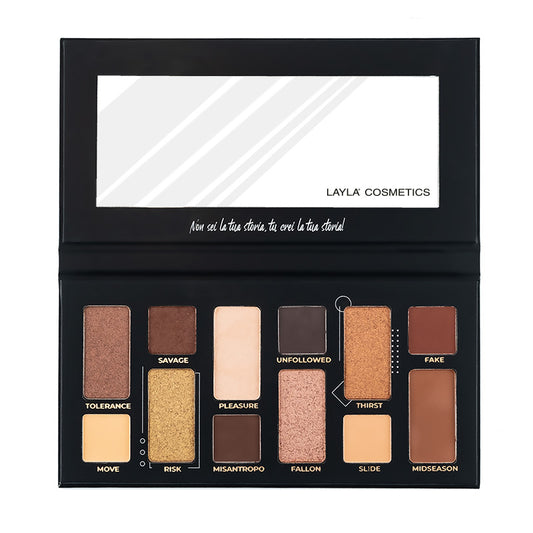 Layla Palette Ombretti Redemption - RossoLaccaStore