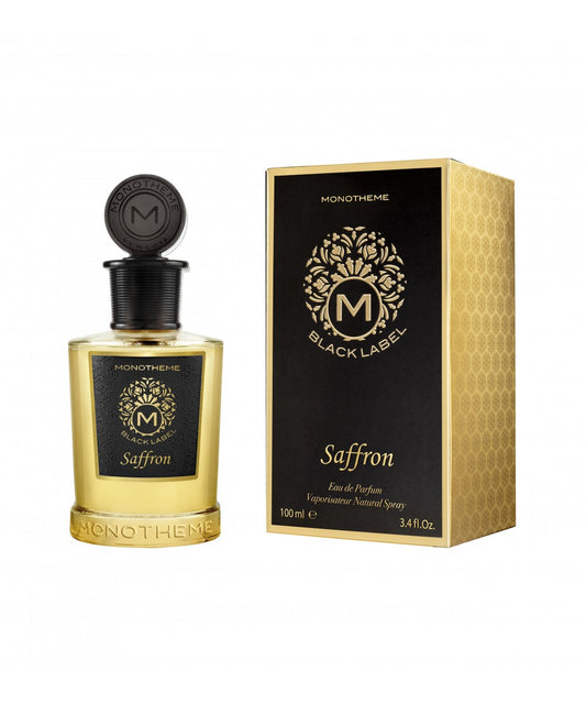 Monotheme Fine Fragrances Black Label Saffron Eau De Parfum 100 ml | RossoLacca