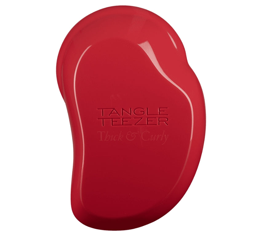 Tangle Teezer - Thick & Curly - Spazzola Per Capelli Spessi, Ricci, Afro - Districante- Salsa Red - RossoLaccaStore