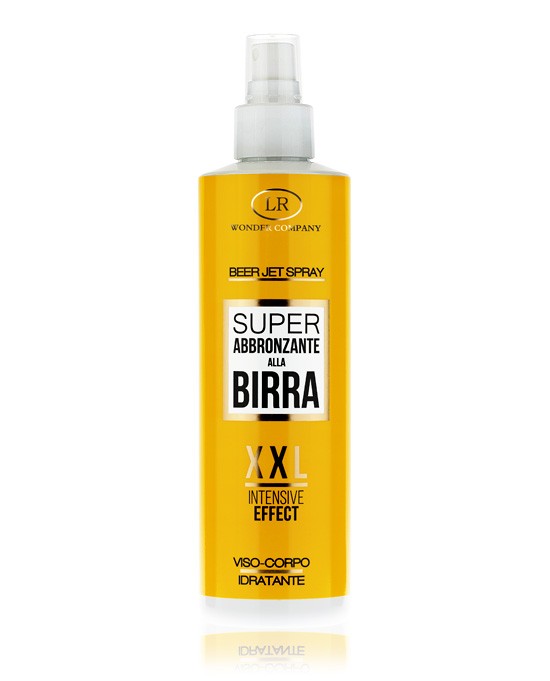 LR Wonder Company Beer Hollywood  Jet Spray XXL - Superabbronzante - RossoLaccaStore