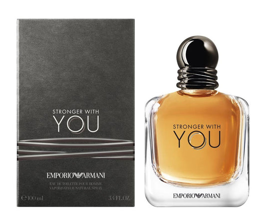 Emporio Armani Stronger With You Eau De Toilette Uomo 100 ml - RossoLaccaStore