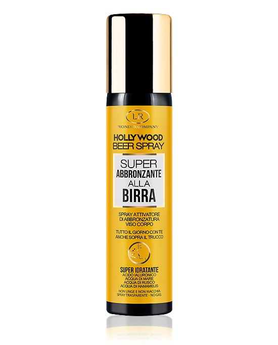 LR Wonder Company Hollywood Beer Spray - Superabbronzante Alla Birra - RossoLaccaStore