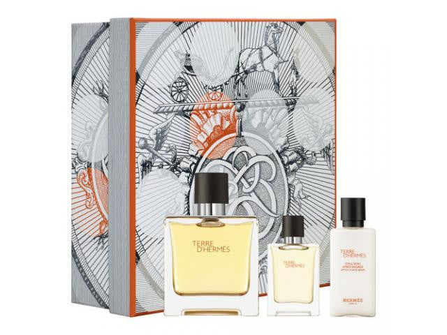 Hermes Terre D'Hermes Eau De Toiklette 100 Ml Gift Set - RossoLaccaStore