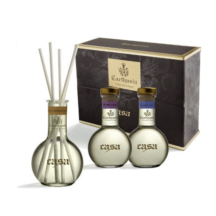 Carthusia Domus Oud Edition Set 3 Diffusori Per Ambiente - 300 ml - RossoLaccaStore