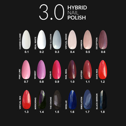 Layla Smalto 3.0 Hybrid Nail Polish - RossoLaccaStore