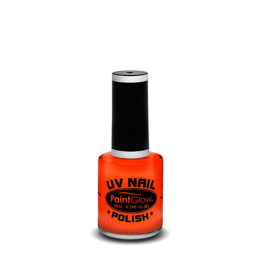 PAINTGLOW NEON UV SMALTO PER UNGHIE ORANGE NEON FLUORESCENTE - ORIGINAL from UK - RossoLaccaStore