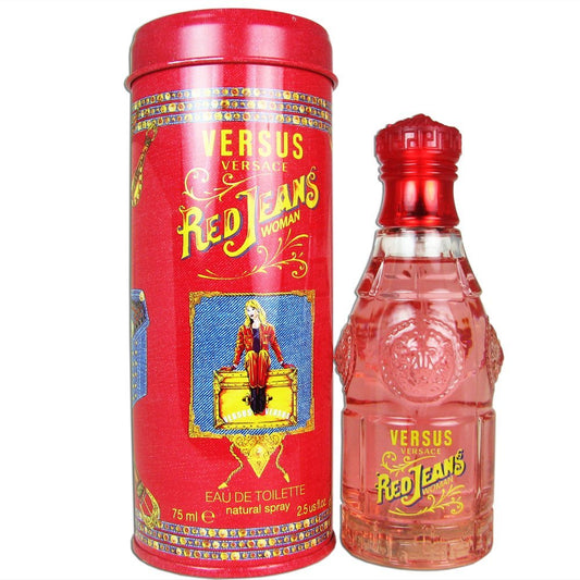 Versace Red Jeans Eau De Toilette 75 ml Outlet Price - RossoLaccaStore